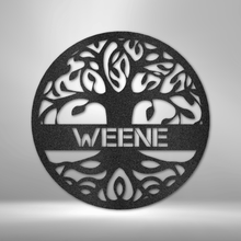 Load image into Gallery viewer, Personalized Tree of Life - Steel Sign