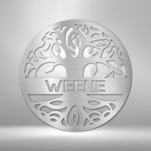 Load image into Gallery viewer, Personalized Tree of Life - Steel Sign