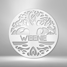 Load image into Gallery viewer, Personalized Tree of Life - Steel Sign