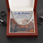To My Brother Necklace