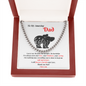 Dad Cuban Necklace