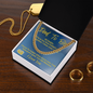 Dad to be Cuban Link Chain