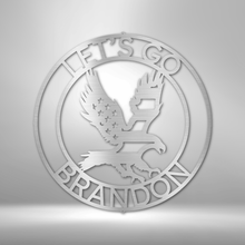 Load image into Gallery viewer, Screamin Eagle Monogram - Steel Sign
