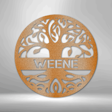 Load image into Gallery viewer, Personalized Tree of Life - Steel Sign
