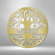 Load image into Gallery viewer, Personalized Tree of Life - Steel Sign
